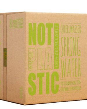 Not Plastic Water - Quellwasser von Wildalp im Karton