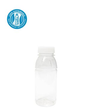 NaKu PLA rPLA Bioflasche 250ml kompostierbar und recyclebar