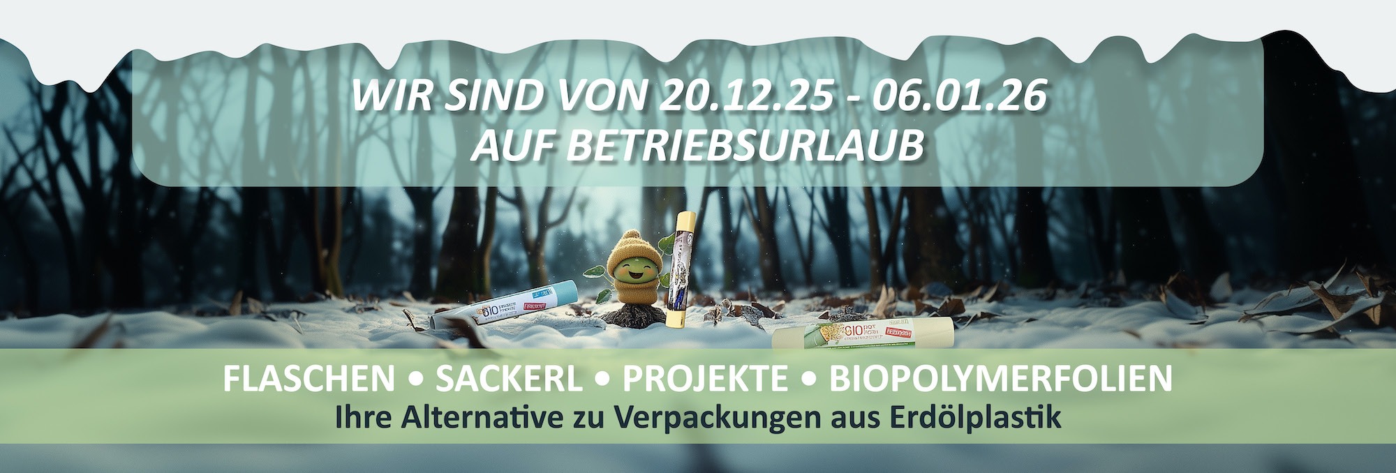NaKu Onlineshop Produkte und Verpackungen aus Biokunststoff Natürlich. Nachwachsend. Kompostierbar.