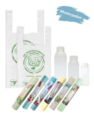 Produkte aus Biokunststoff im neuen NaKu Musterpaket